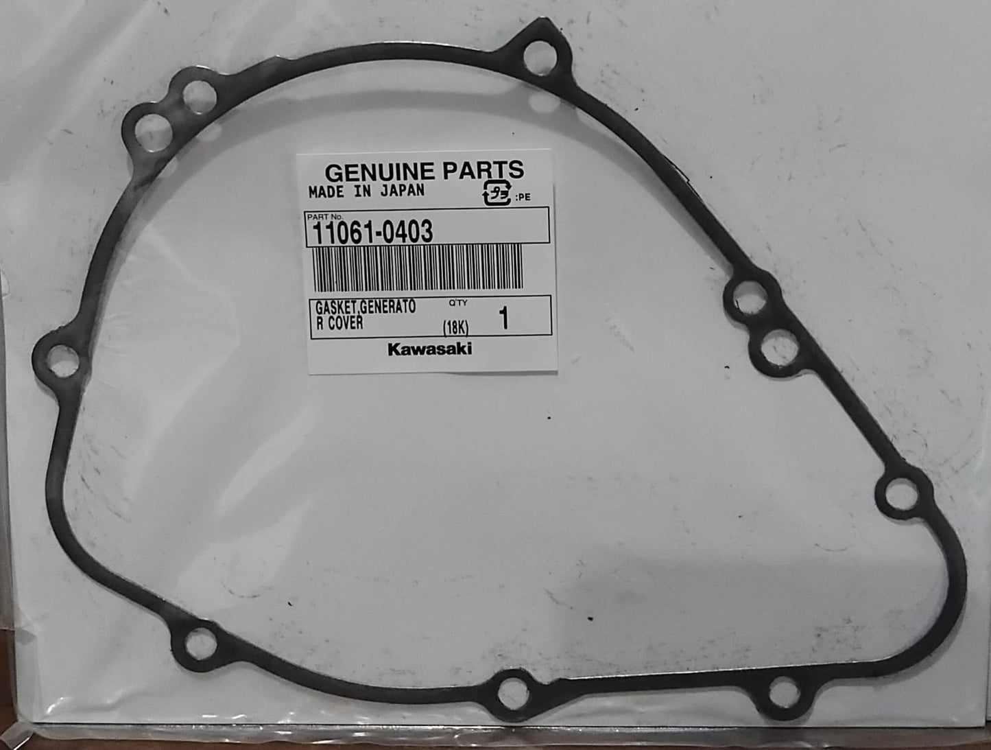 Kawasaki KLZ1000 ZR900 ZR1000 ZX1000 Stator Cover Gasket