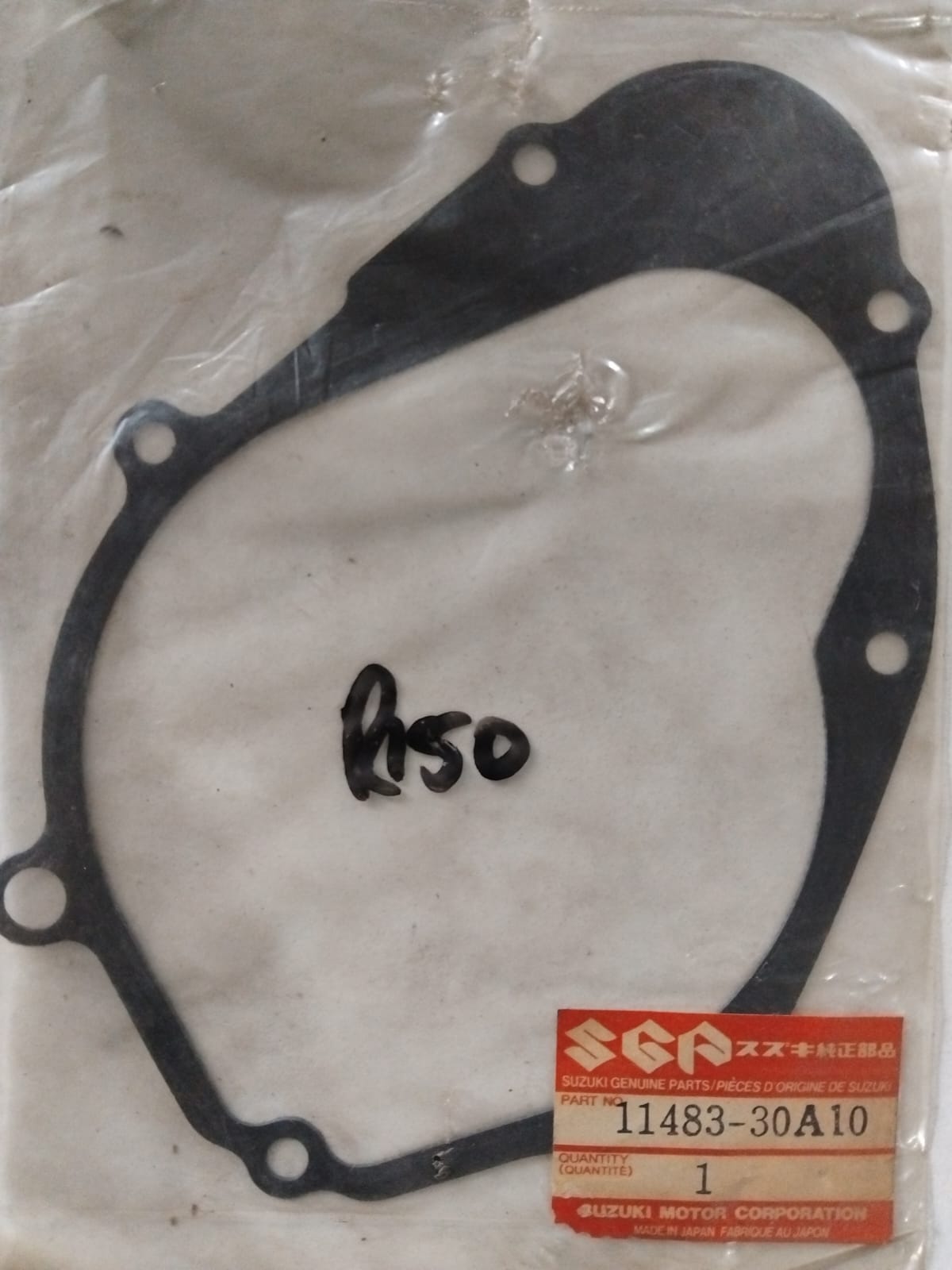 Suzuki RB50 Stator Cover Gasket