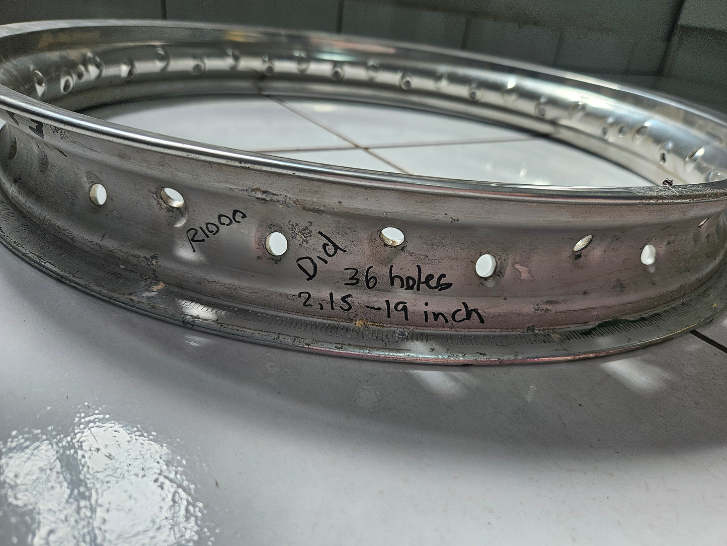 DID 2.15-19 Inch Rim (36 holes)