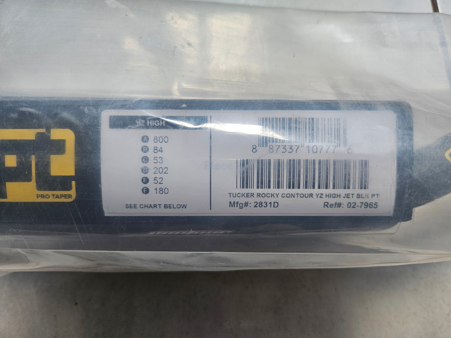 ProTaper YZ Black Handlebar