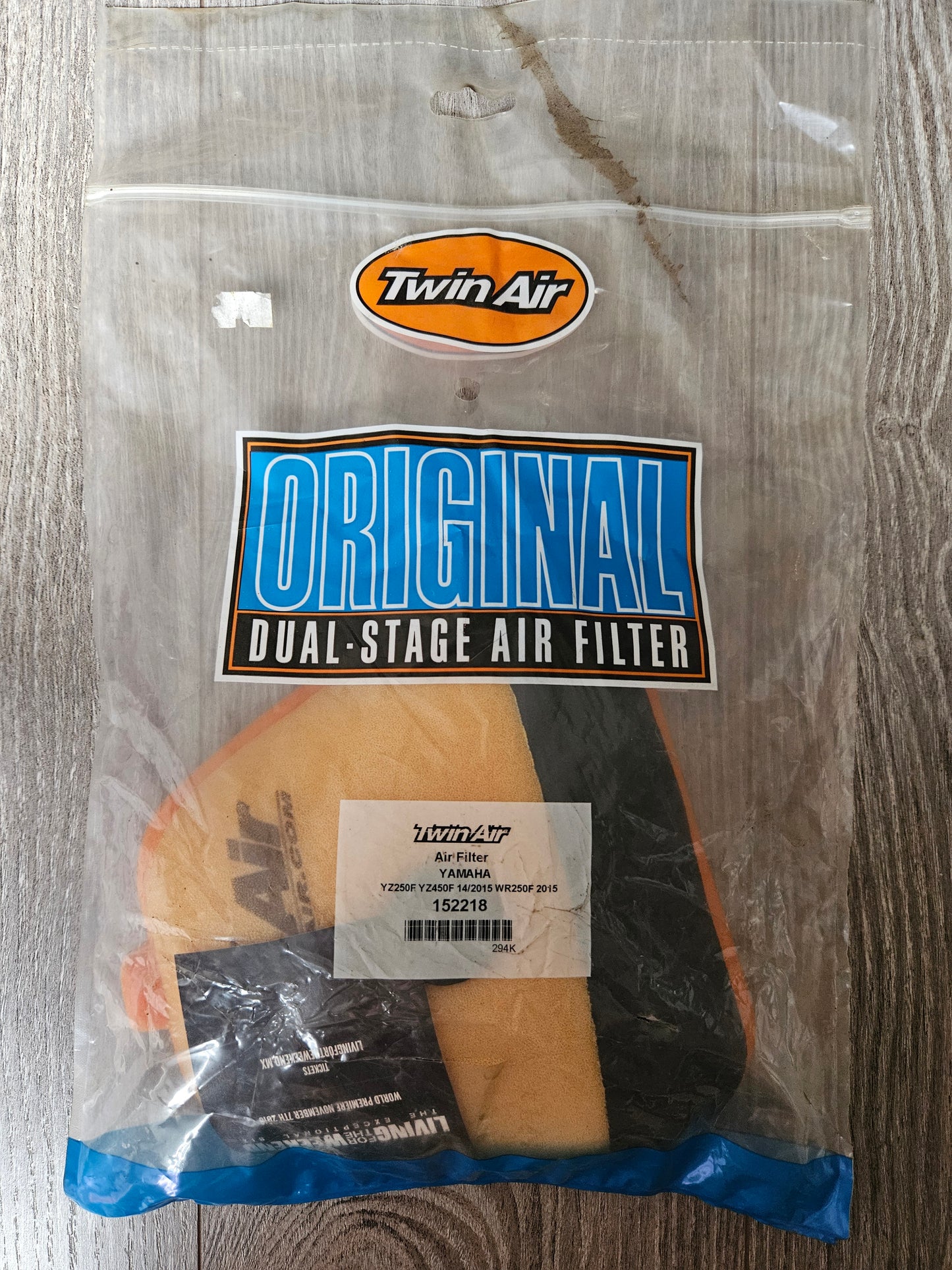 Yamaha YZ250F YZ450F WR250F Air Filter