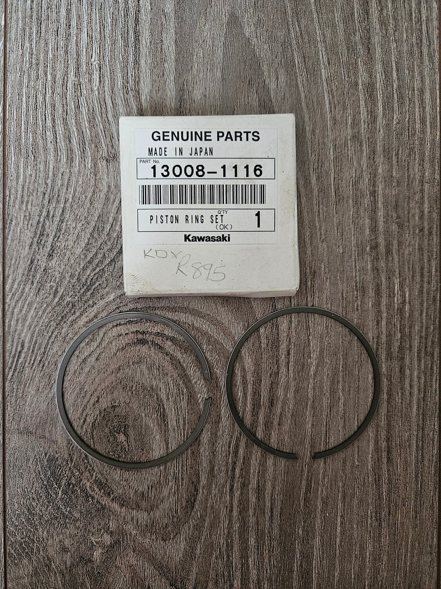 Kawasaki KDX200 Piston Ring Set