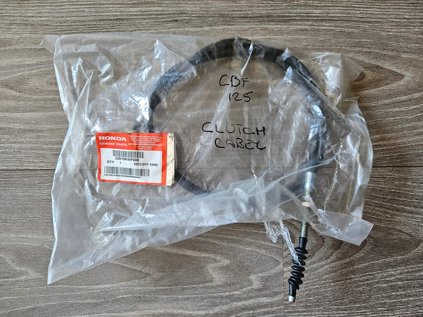 Honda CBF125 Clutch Cable
