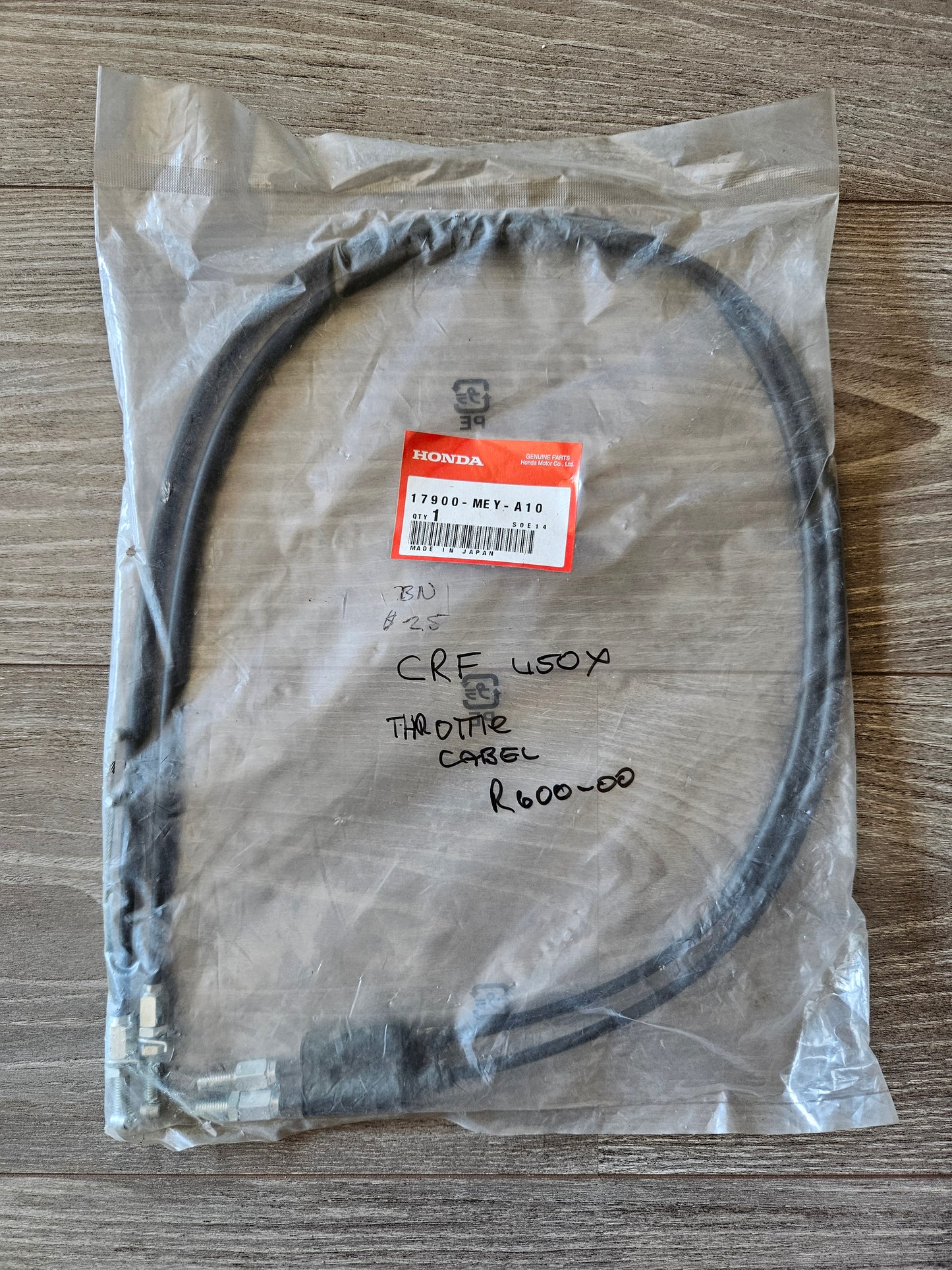 Honda CRF450X Throttle Cable