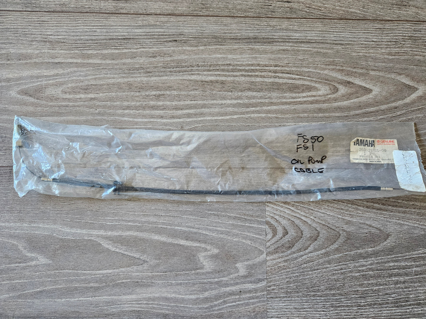 Yamaha FS50 FS1 Oil Pump Cable