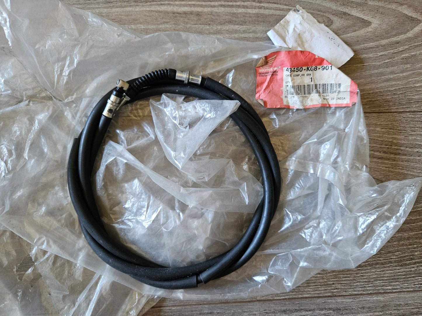 Honda CH250 Elite 250 Scooter Rear Brake Cable