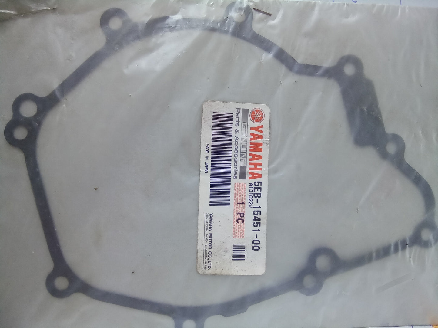 Yamaha YZF-R6 YZFR6 R6 Crankcase / Stator Cover Gasket