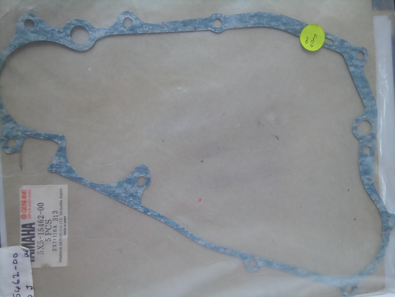 Yamaha YTZ250N YTZ250S YZ250 Crankcase / Clutch Cover Gasket