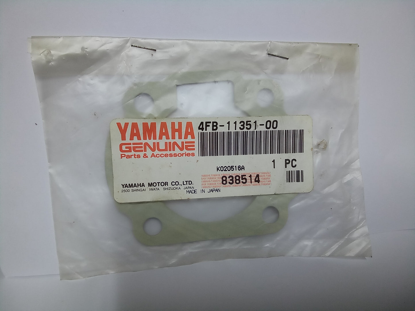 Yamaha CY50 Jog 50 YA50F Cylinder Gasket