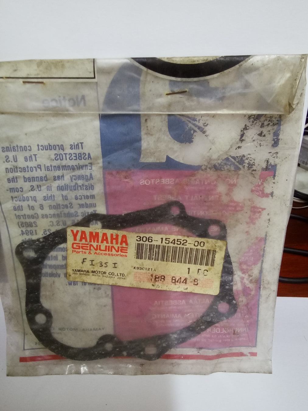 Yamaha TX650 XS2 XS650 Gear Crankcase Cover Gasket