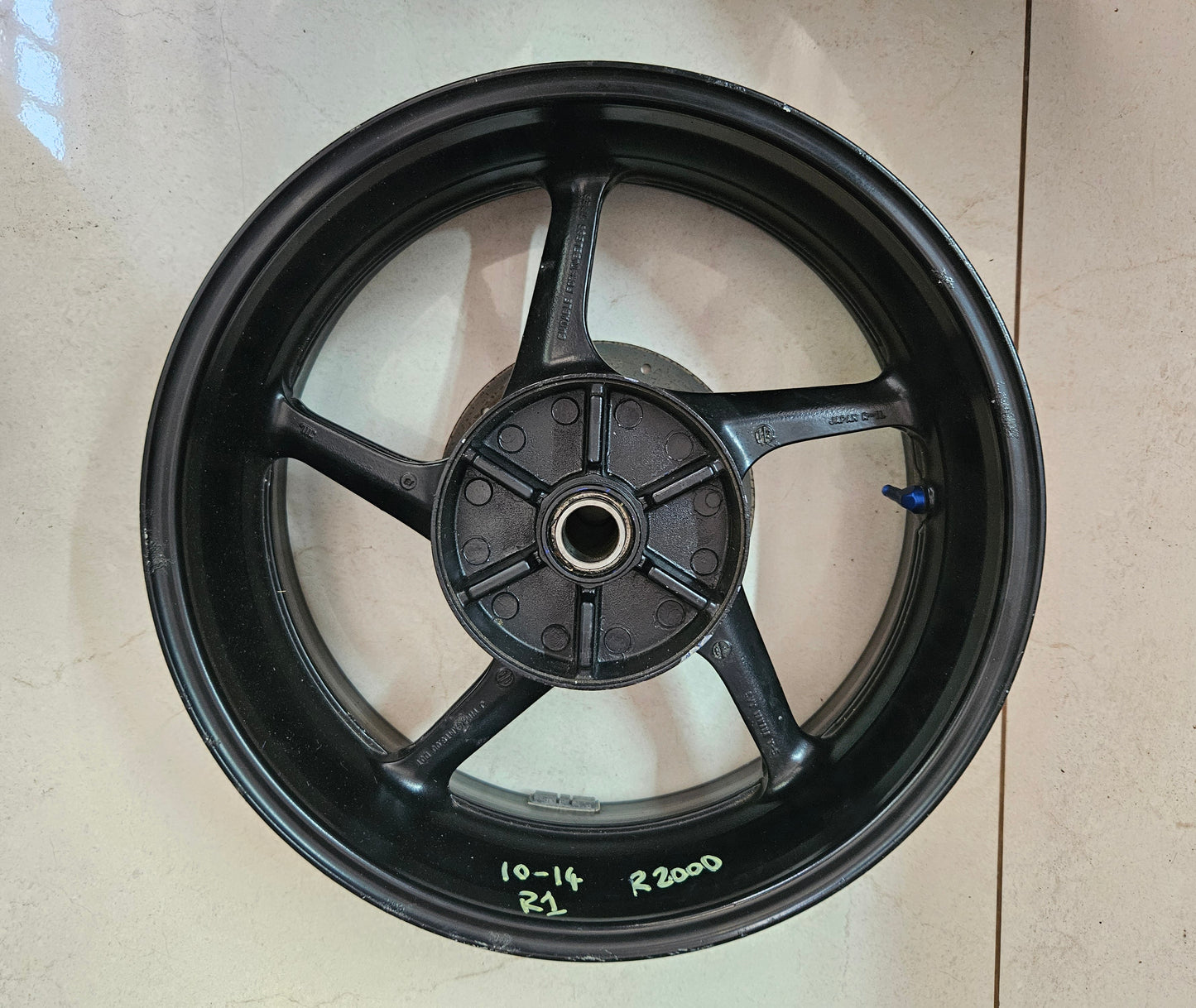Yamaha YZF-R1 YZFR1 R1 Rear Rim / Wheel