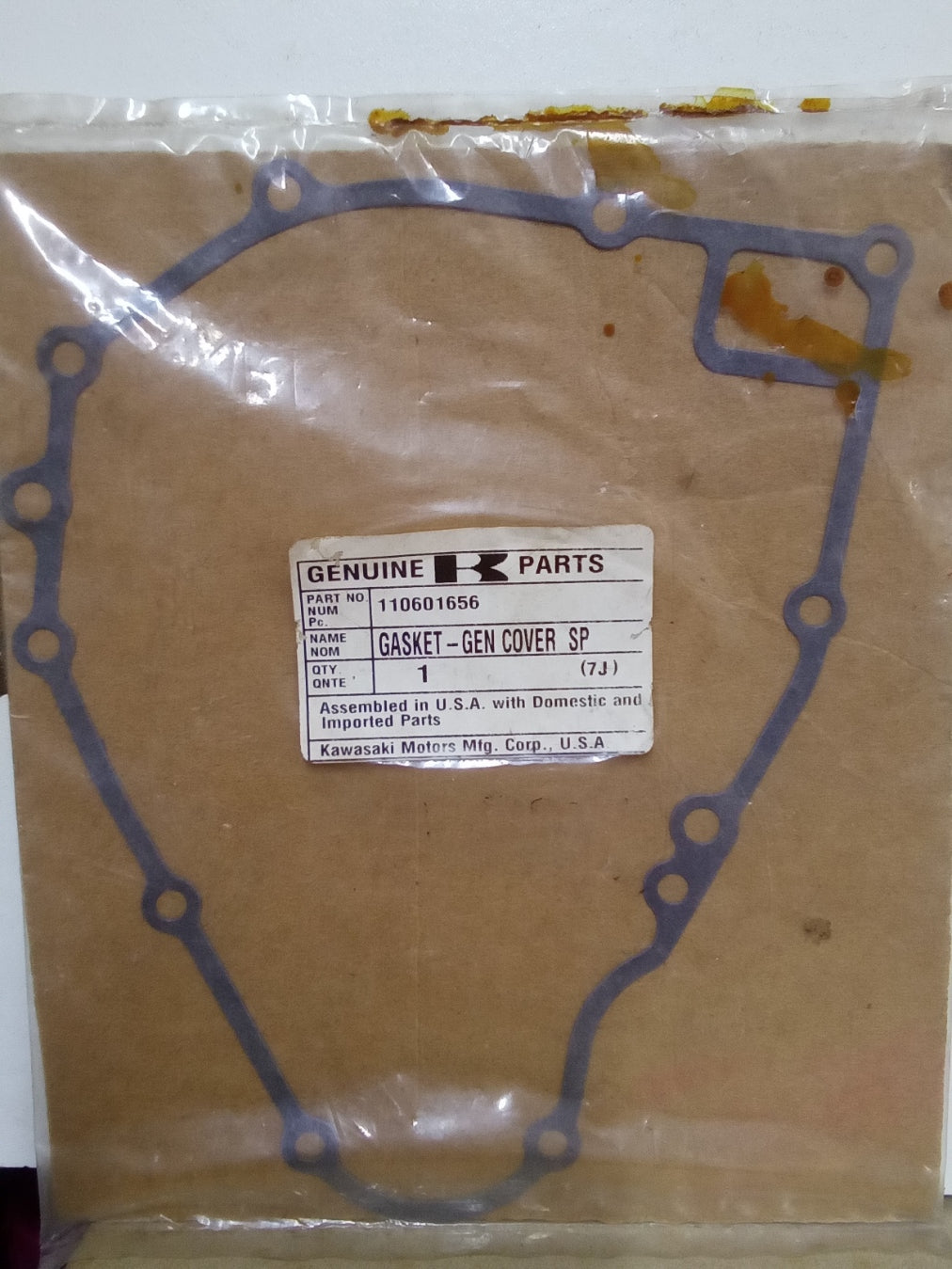 Kawasaki KLF300 KEF300 KVF300 Generator Case Gasket