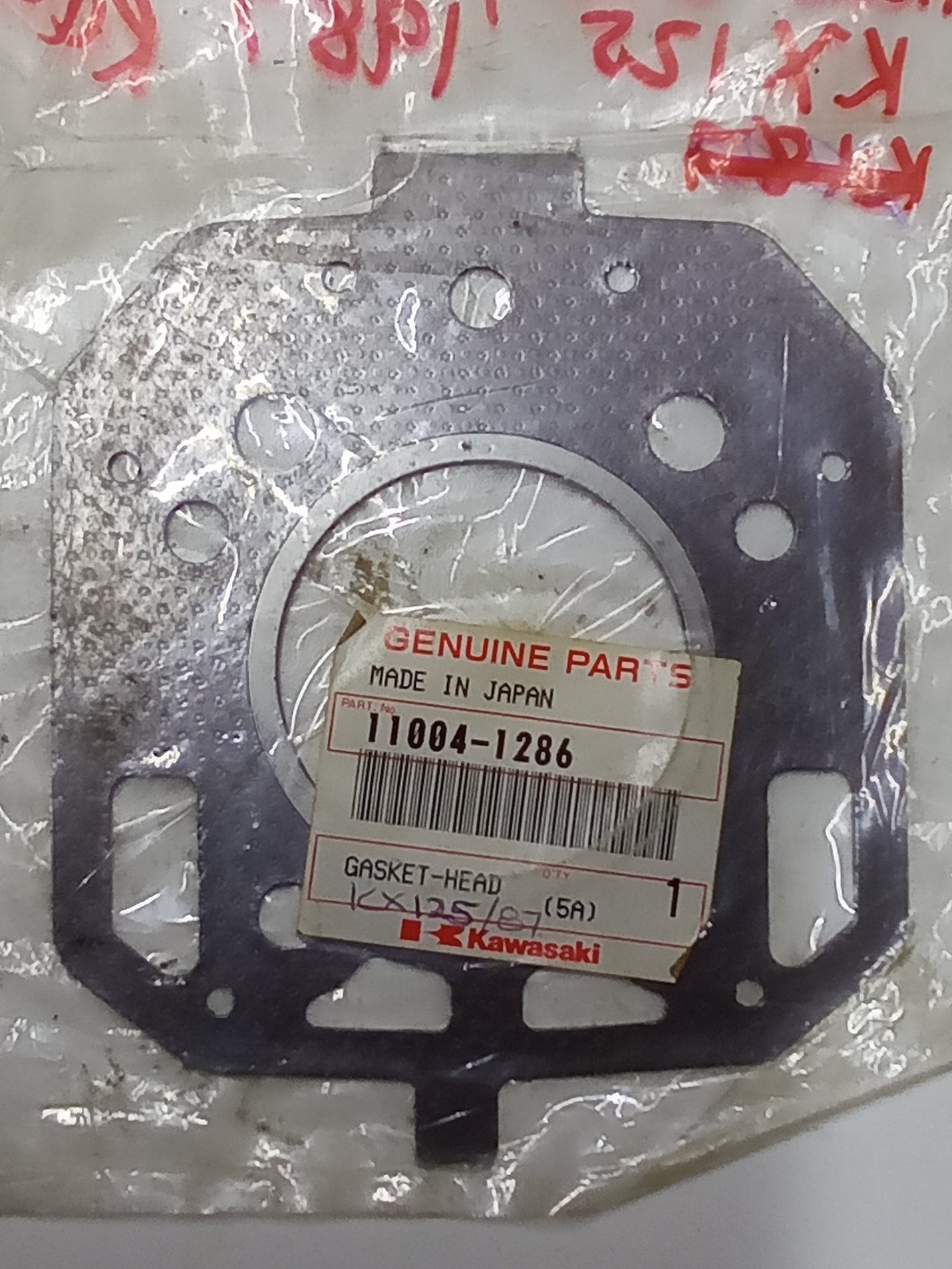 Kawasaki KX125 Head Gasket