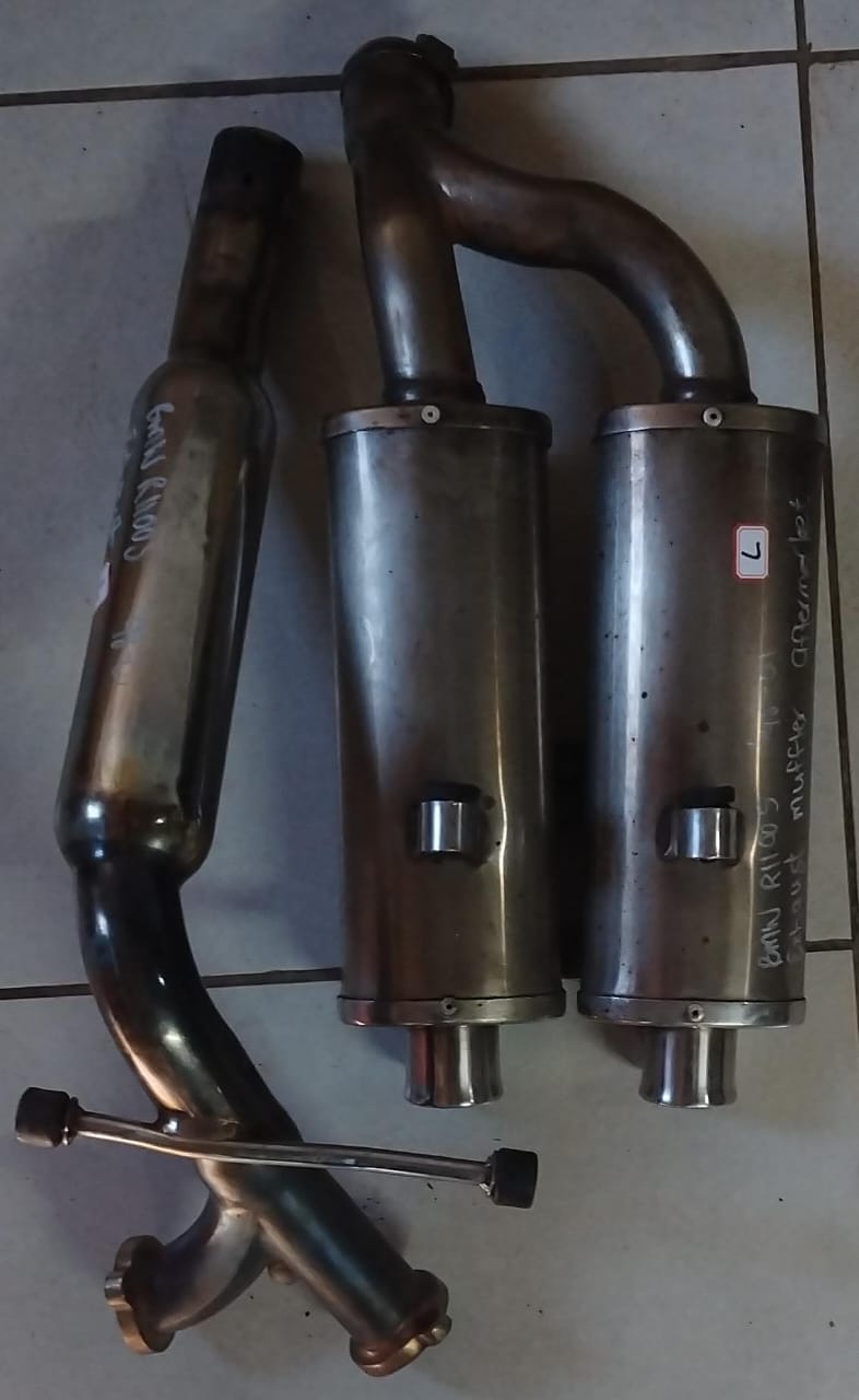 BMW R1100S Stainless Steel Exhausts