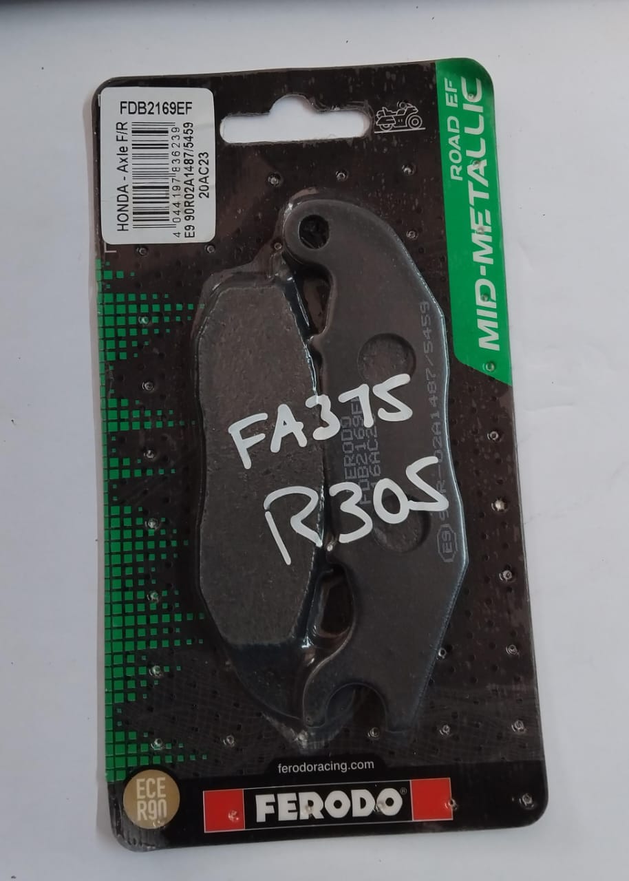 Honda ANF125 CBF125 CBR125 CBR150R Remblokke voor FA375