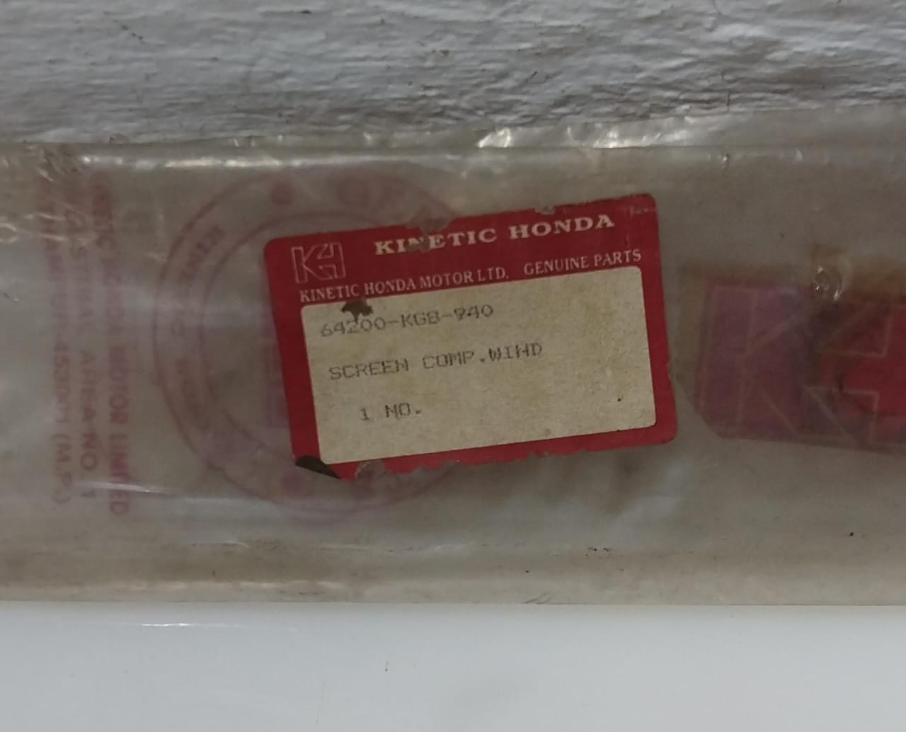 Honda Kinetic DX Windscreen