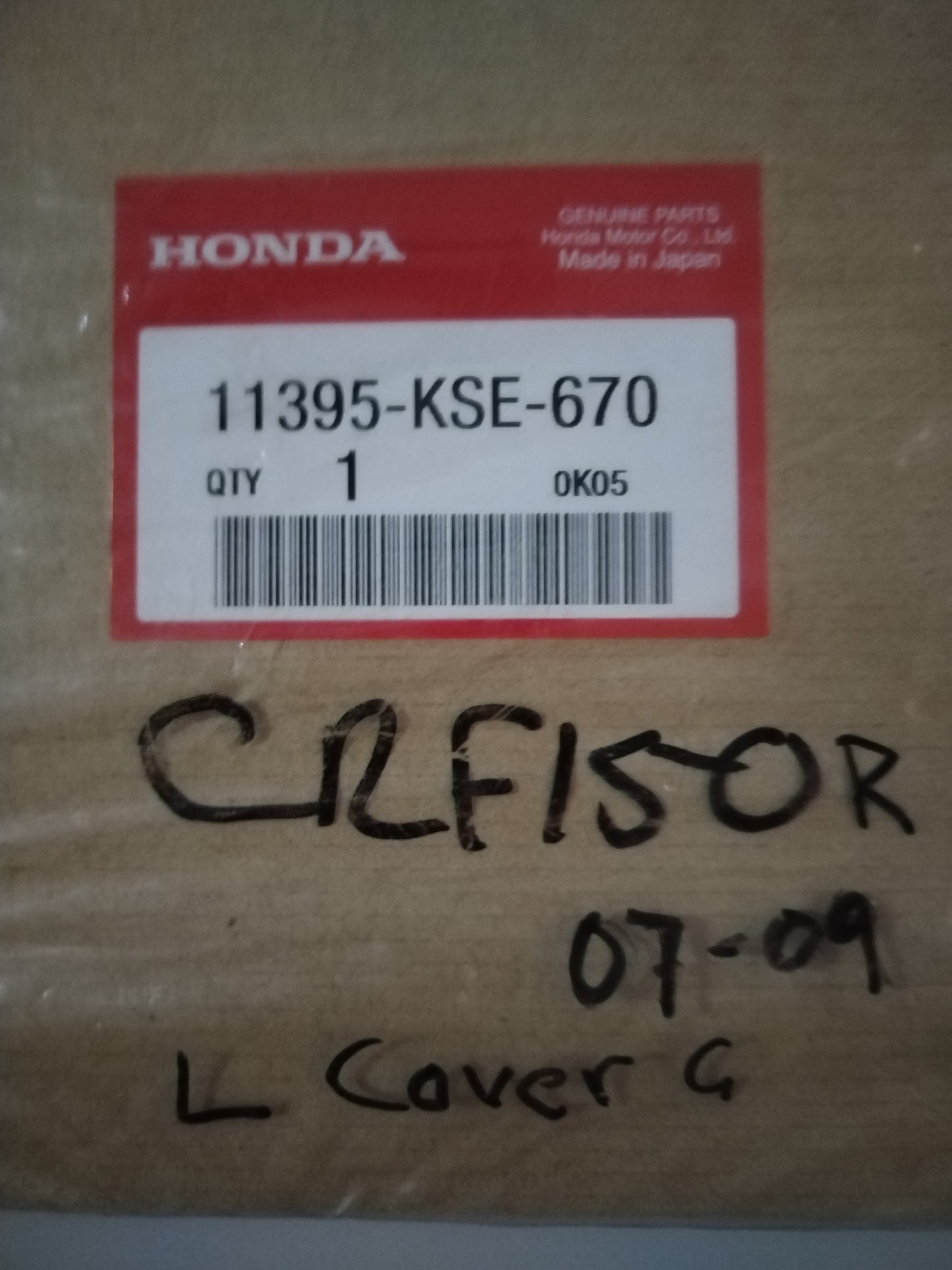 Honda CRF150R Crankcase Cover Gasket