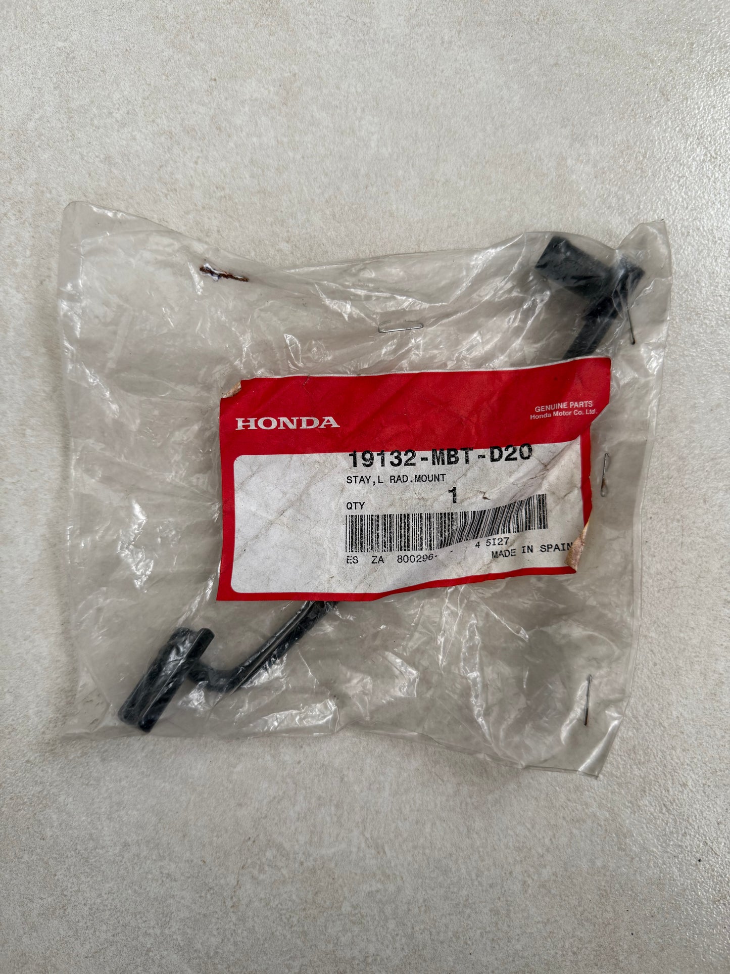 Honda XL1000V Varadero Left Radiator Mounting Bracket