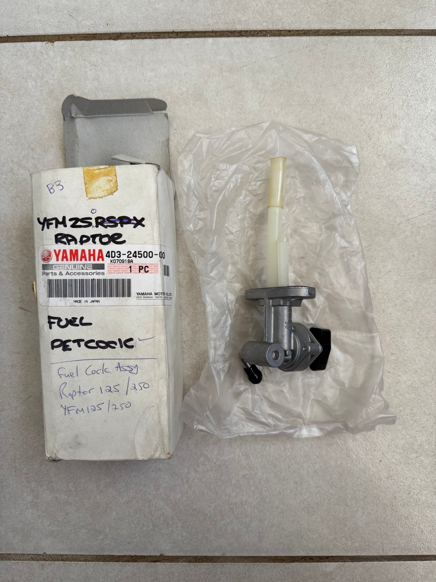 Yamaha Raptor 125 YFM125R Raptor 250 YFM250R Fuel Tap