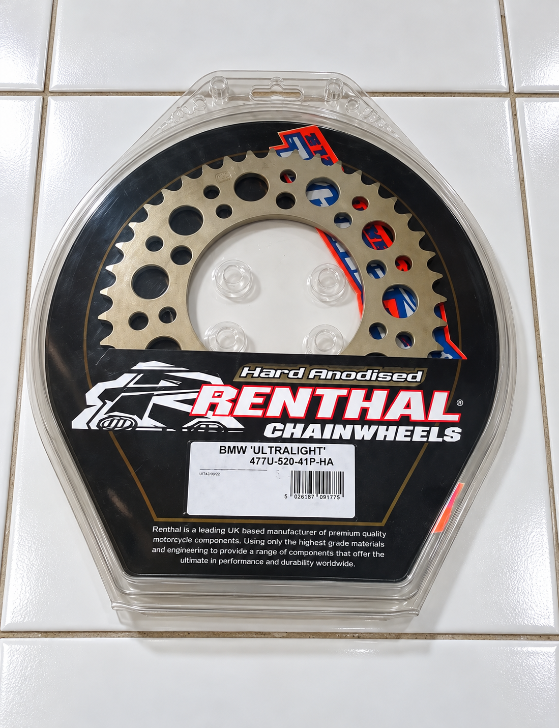 BMW S1000RR Renthal Rear Sprocket