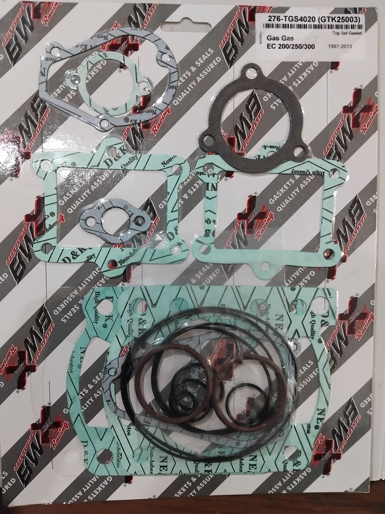 GasGas EC200 EC250 EC300 Top Set Gasket