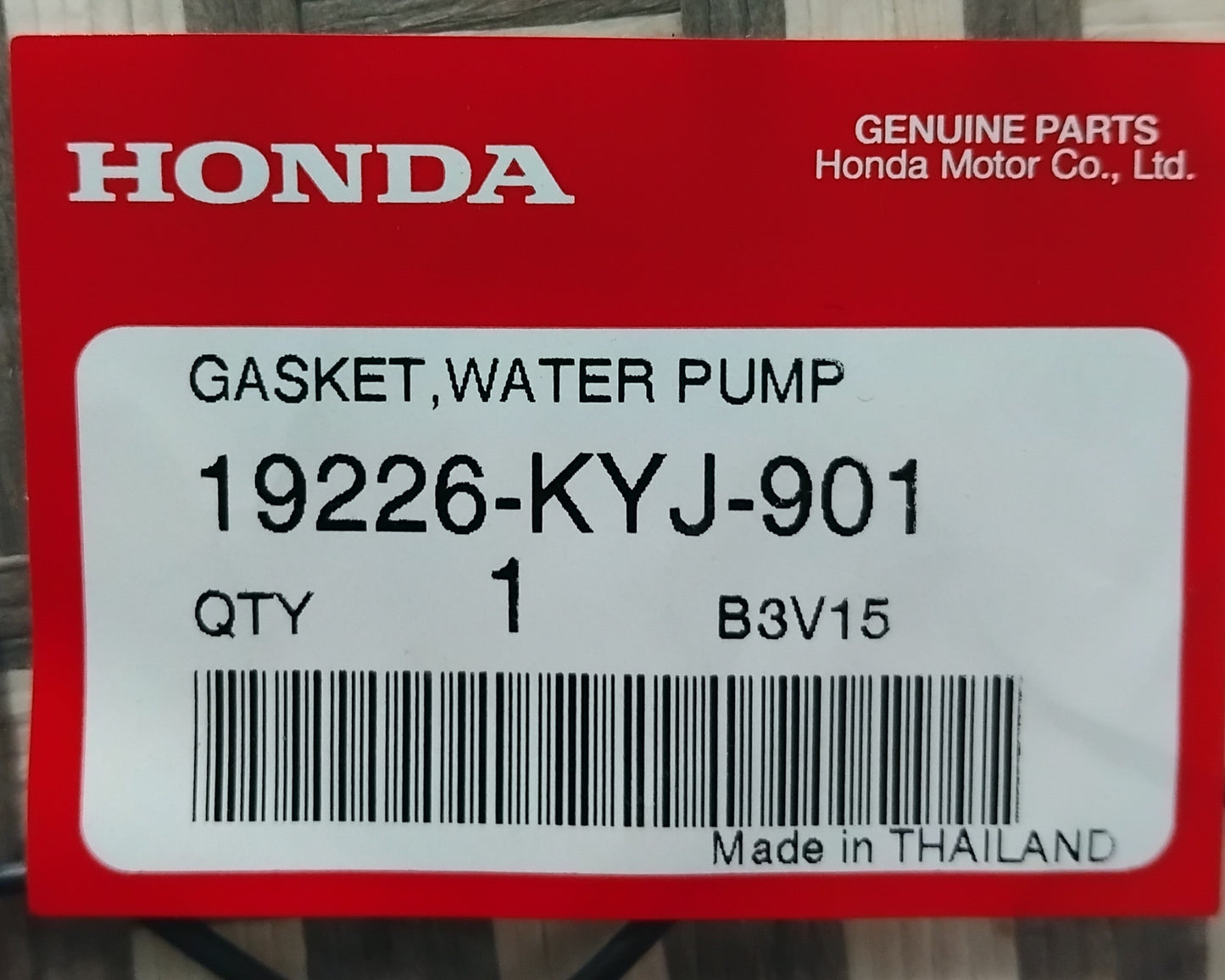 Honda CBR250R CBR300R CMX300 Water Pump O-Ring