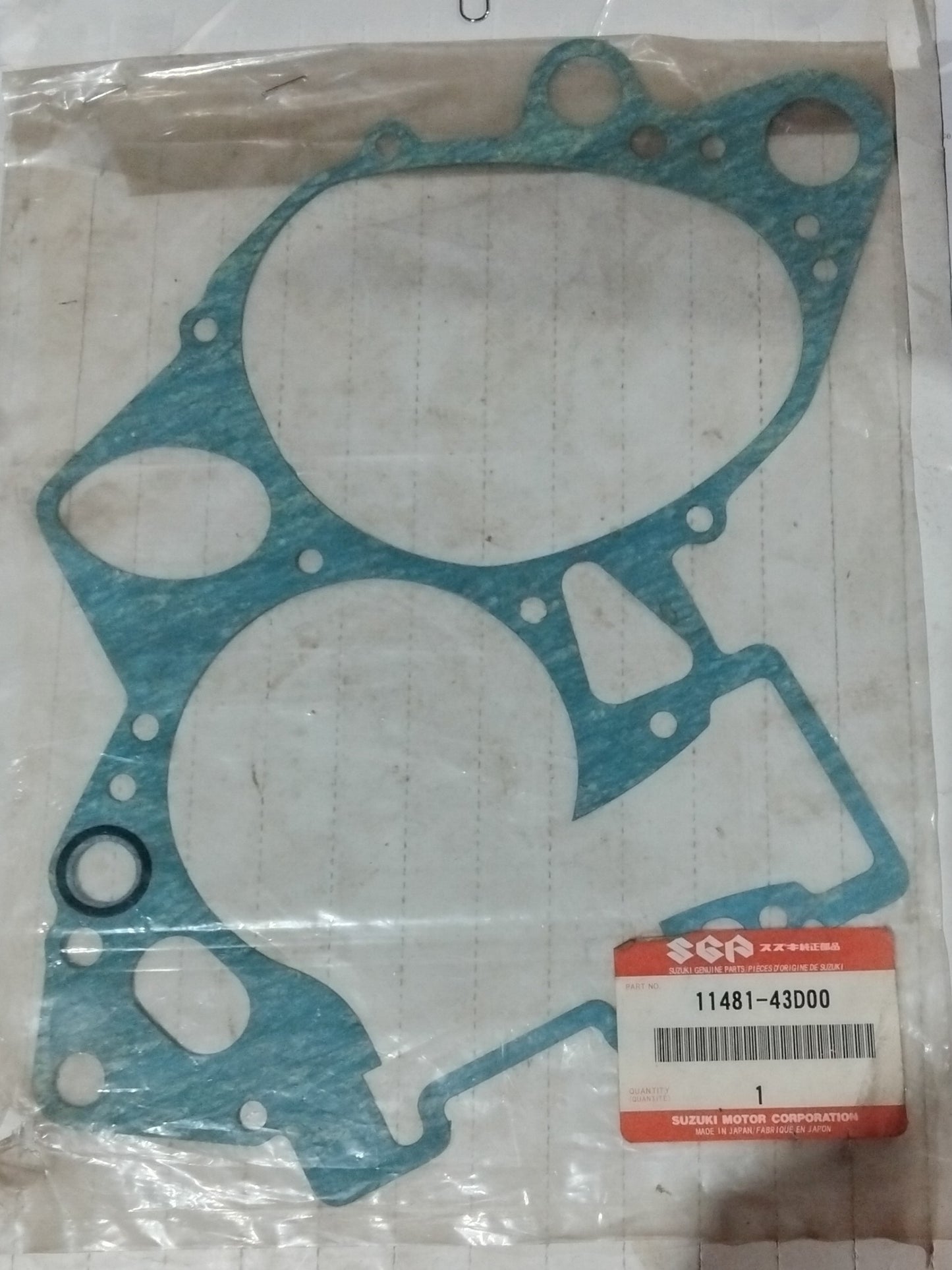 Suzuki RM125 Crankcase Cover Gasket