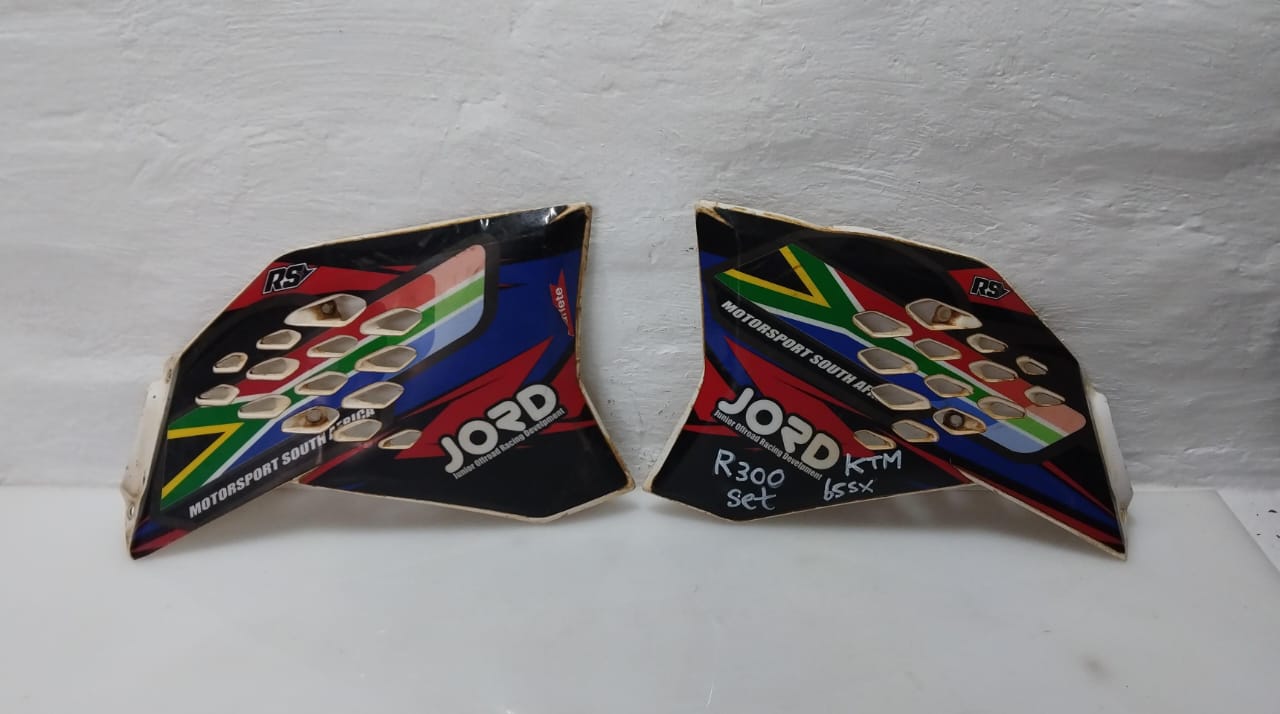 KTM 65 SX Left and Right Radiator Shrouds