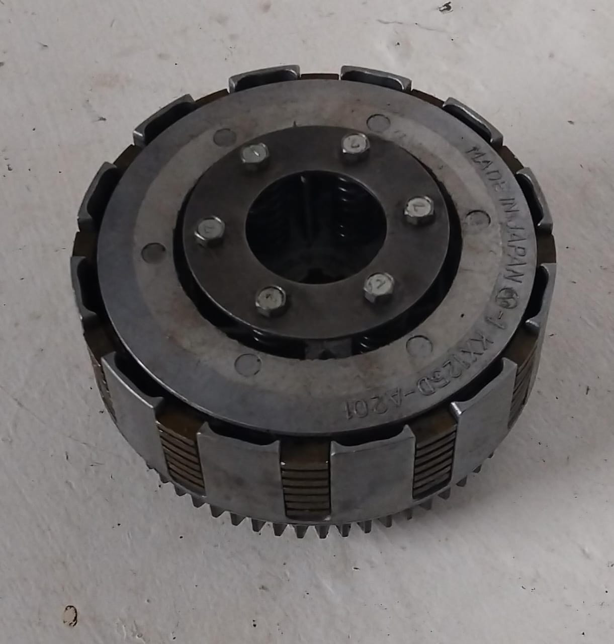 Kawasaki KX125D KX125 Complete Clutch Assembly