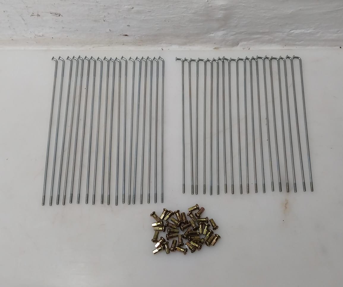 Yamaha DT125 DT175 Spokes and Nipple Set
