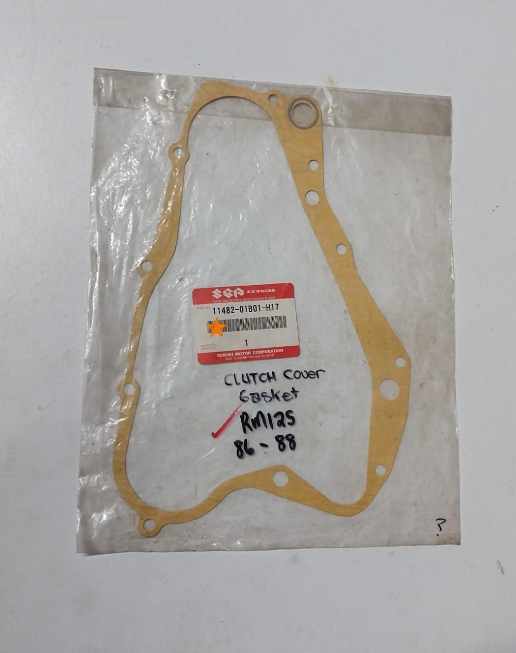 Suzuki RM125 Clutch Cover Gasket