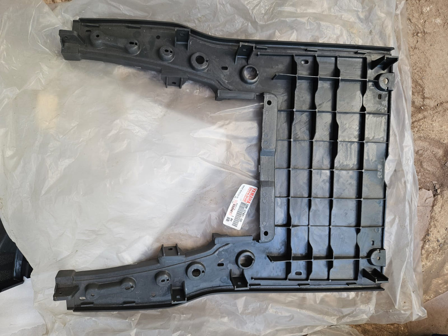 Yamaha Riva 125 XC125 Scooter Voetrusbord