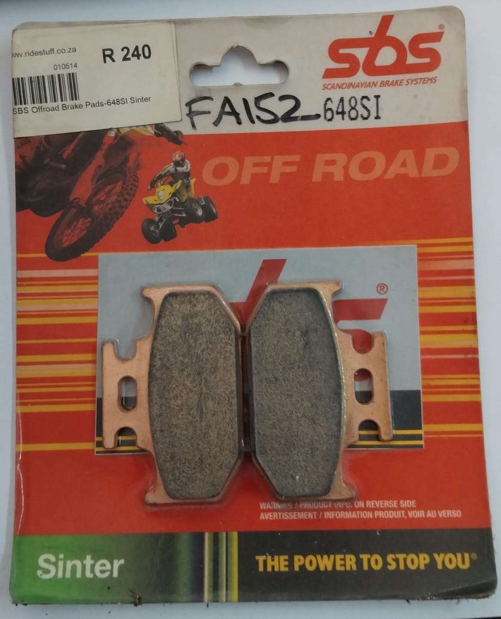 Yamaha DT125 YZ125 TT250 XT250 XTZ250 YZ250 WR200 TT600 Agterremblokke FA152