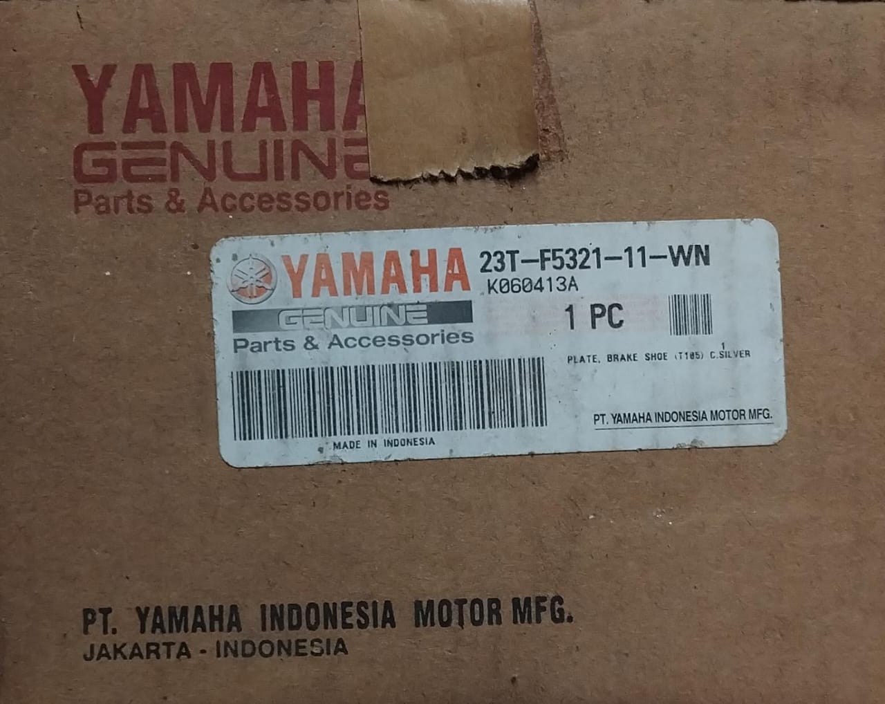 Yamaha Crypton 105 135 Brake Shoe Plate