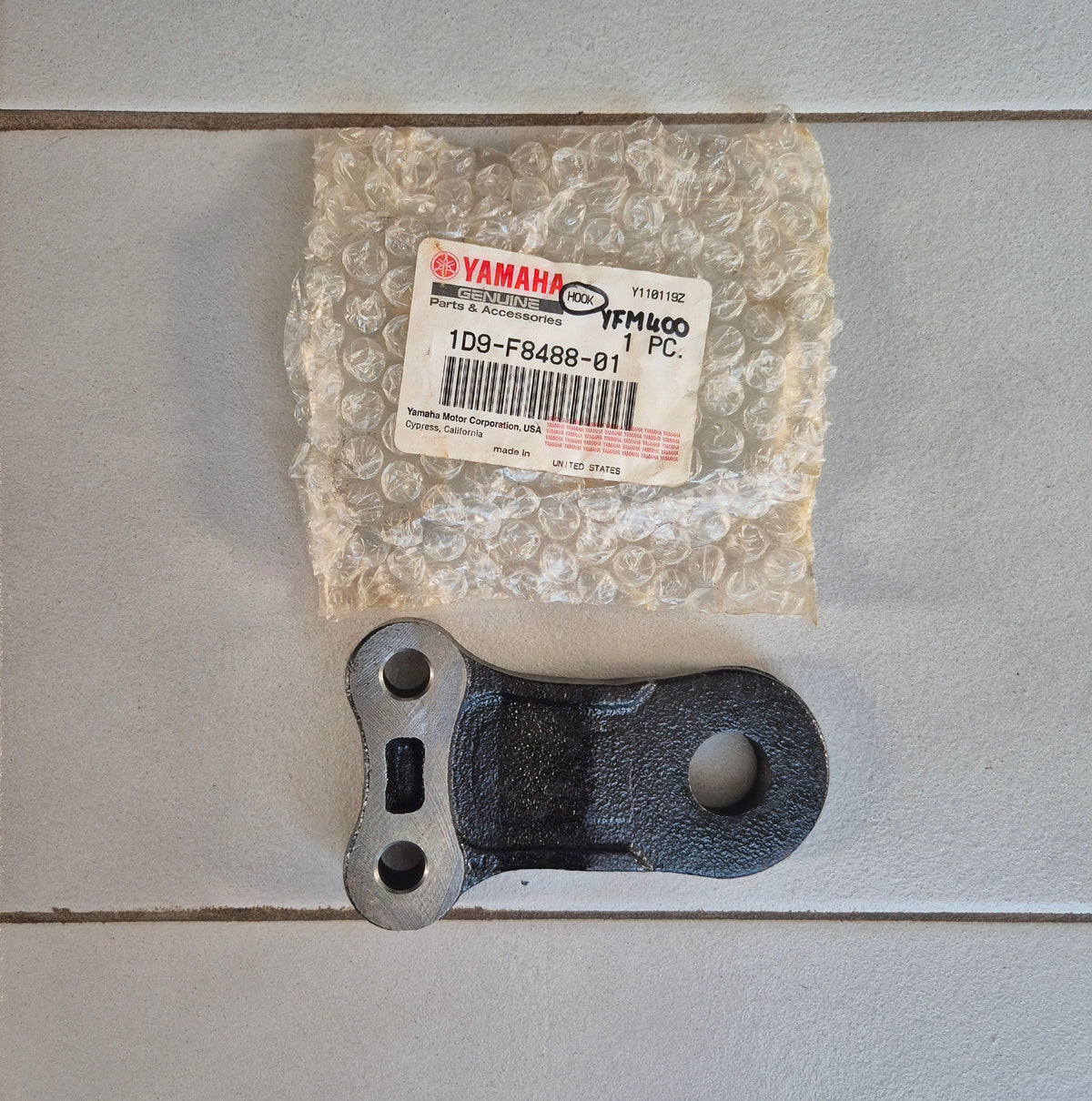 Yamaha Big Bear 400 Grizzly 350/400/450 Kodiak 400/450 Tow Ball Hook