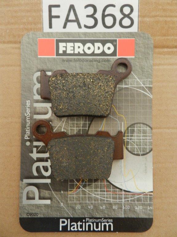 Husaberg 390 450 570 Husqvarna 125 250 300 450 KTM 125 250 Rear Brake Pads - Montclair Motorcycles Online