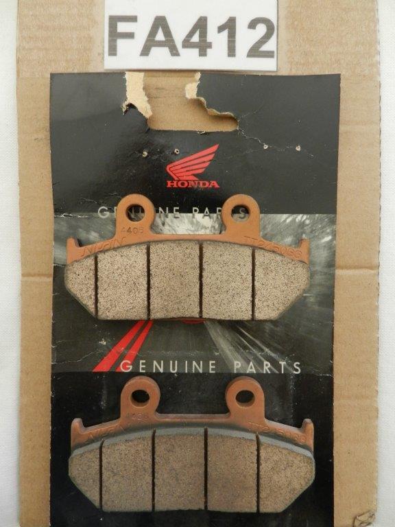 Suzuki AN250 AN400 AN650 Rear Brake Pads - Montclair Motorcycles Online