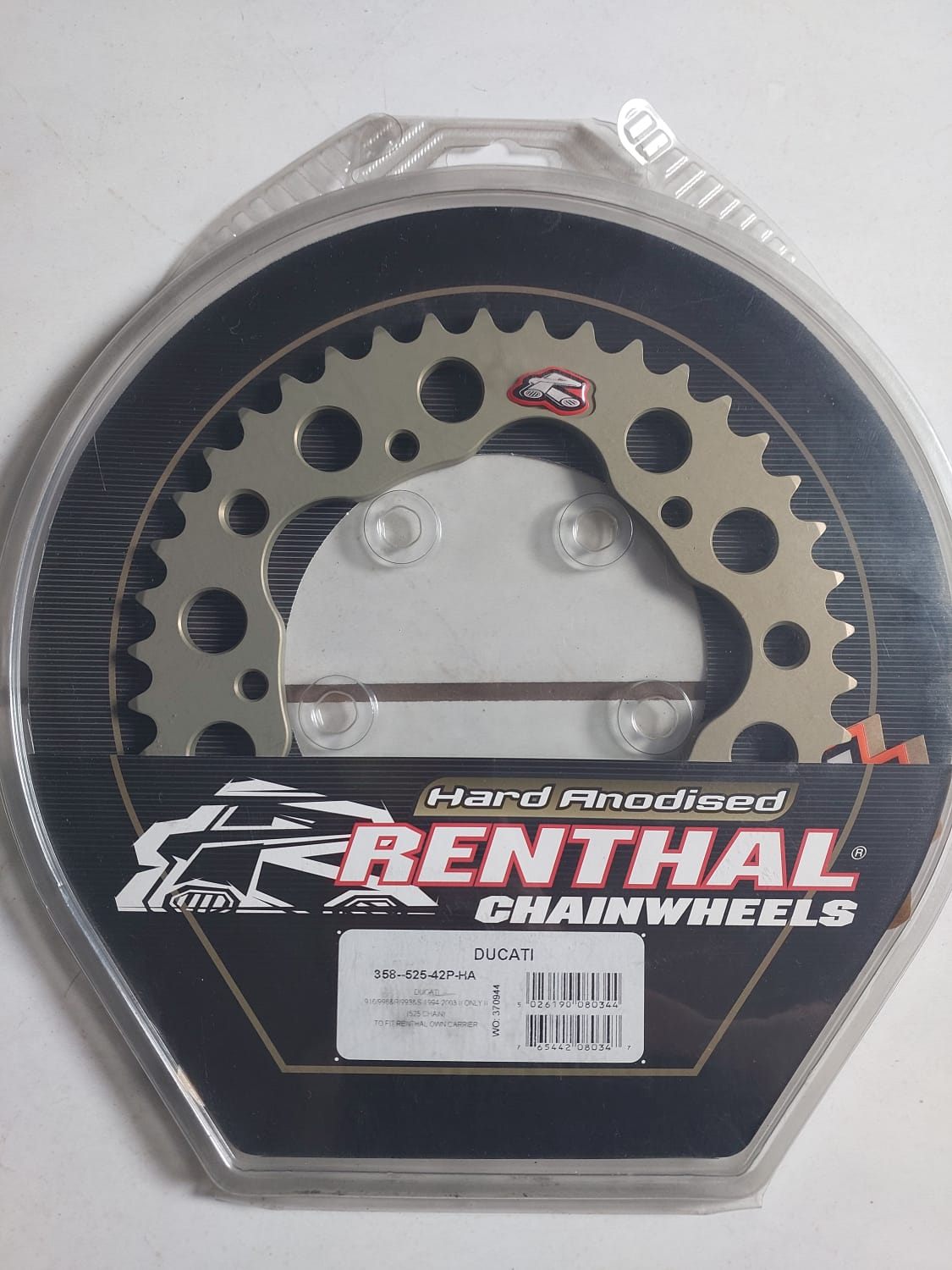 Ducati 916 996 993 1994-2003 Renthal-agtertandwiel