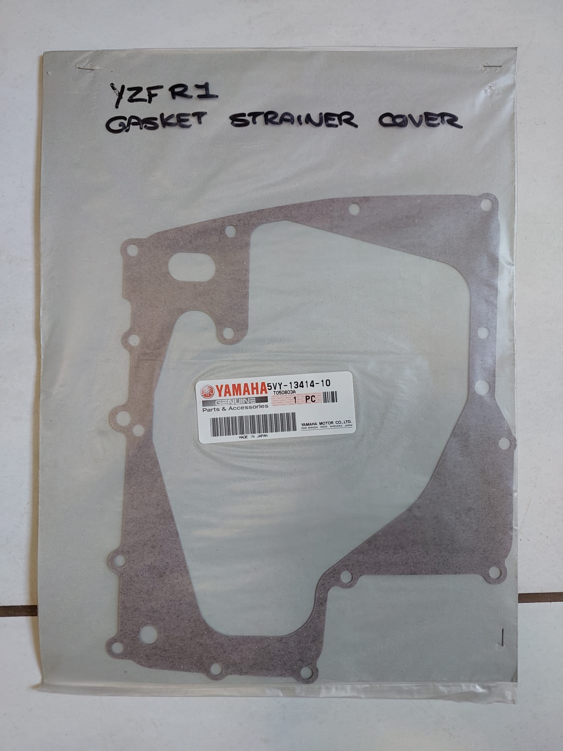 Yamaha YZF-R1 YZFR1 R1 Oil Sump Gasket