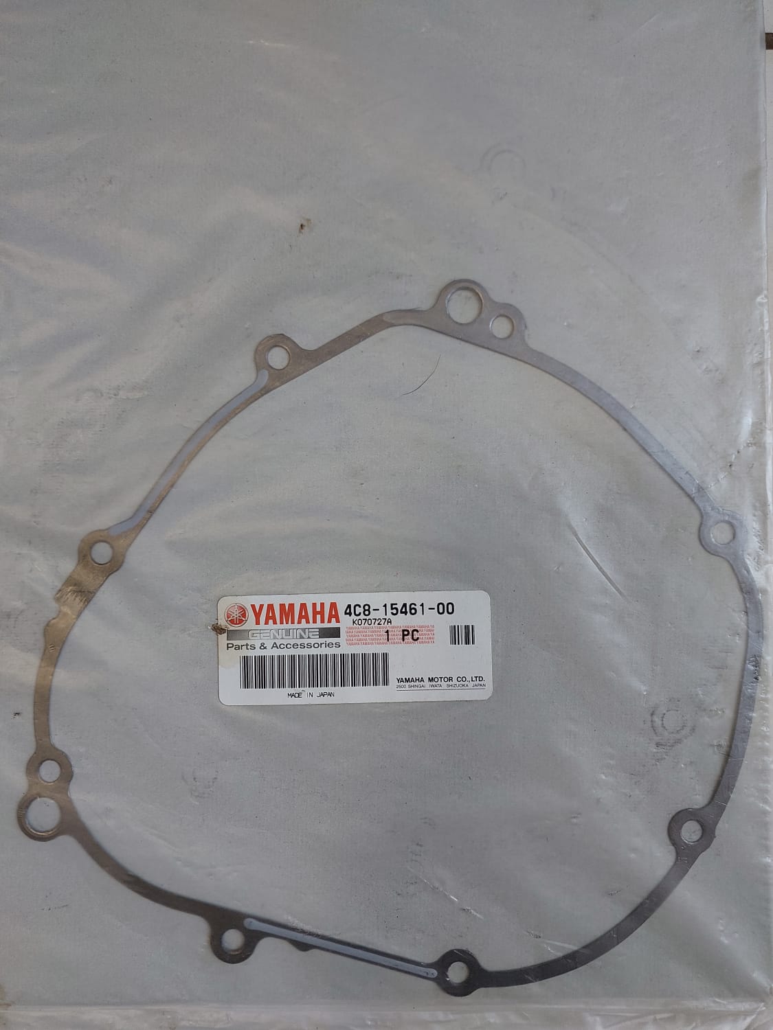 Yamaha FZ1-N YZF-R1 Right Crankcase / Clutch Cover Gasket