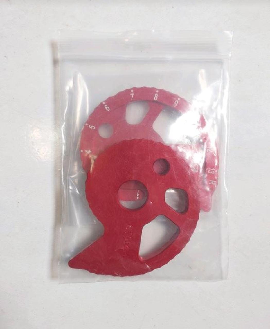 Yamaha XT250 kettingverstellers