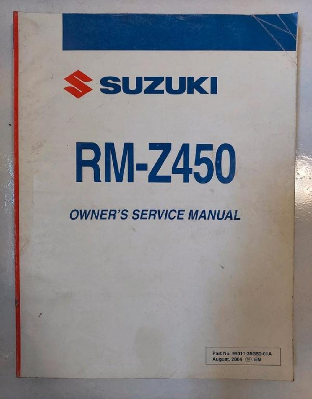 Suzuki RM-Z450 Service Manual