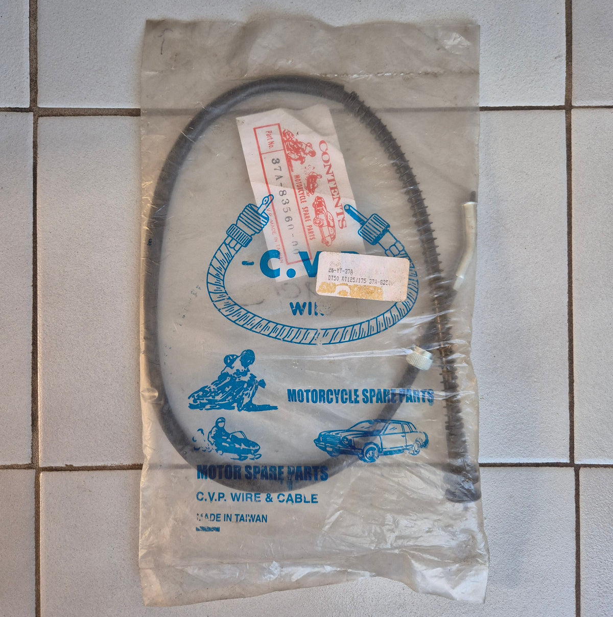 Yamaha DT50LC DT50 Enduro Rev Counter Cable