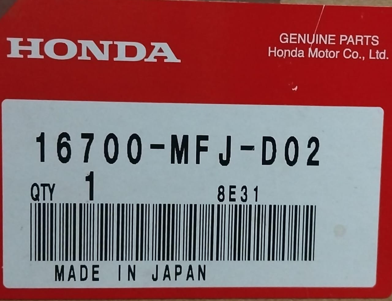 Honda CBR600RR CBR600 Fuel Pump