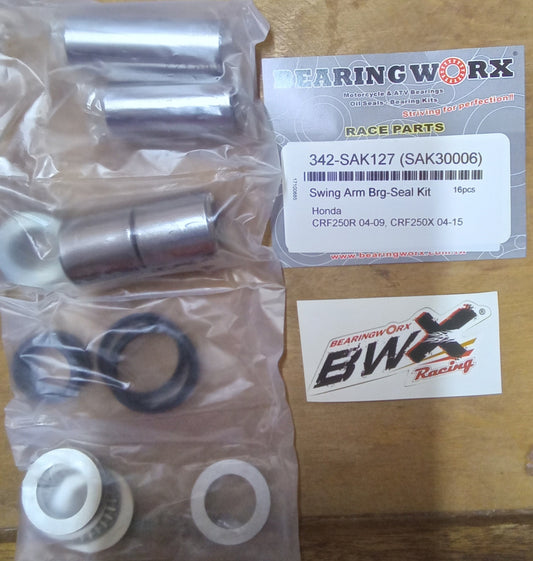 Honda CRF250R CRF250X Swing Arm Bearing and Seal Kit