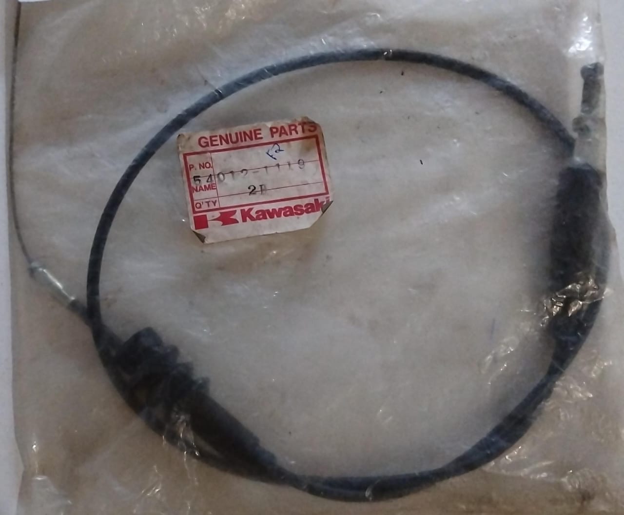 Kawasaki KX125 KDX200 Throttle Cable