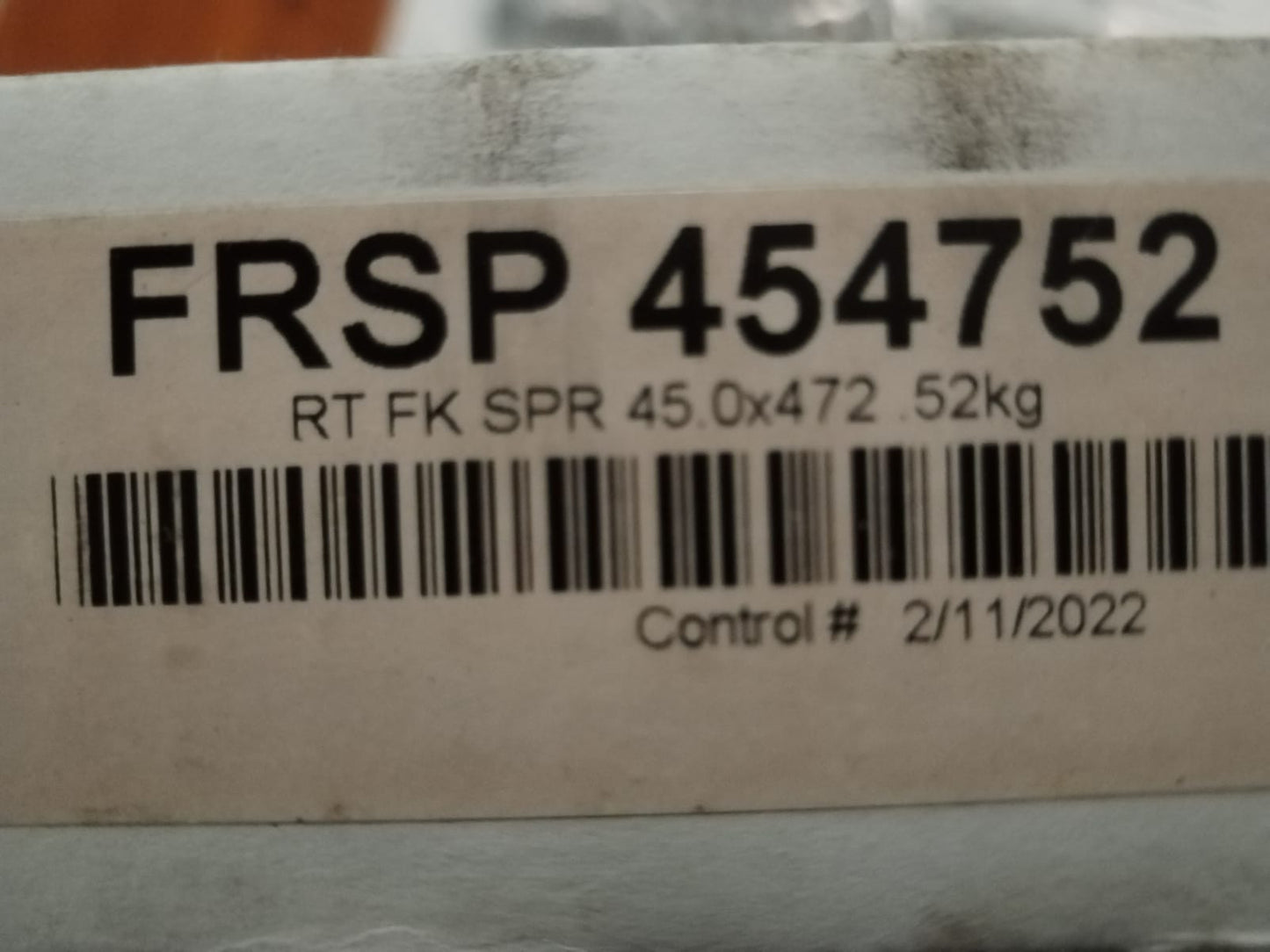 Honda CRF250 CRF450 Race Tech Fork Springs .52