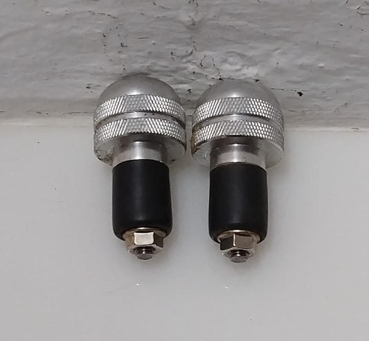 EMGO Silver Anti-Vibration Bar Ends