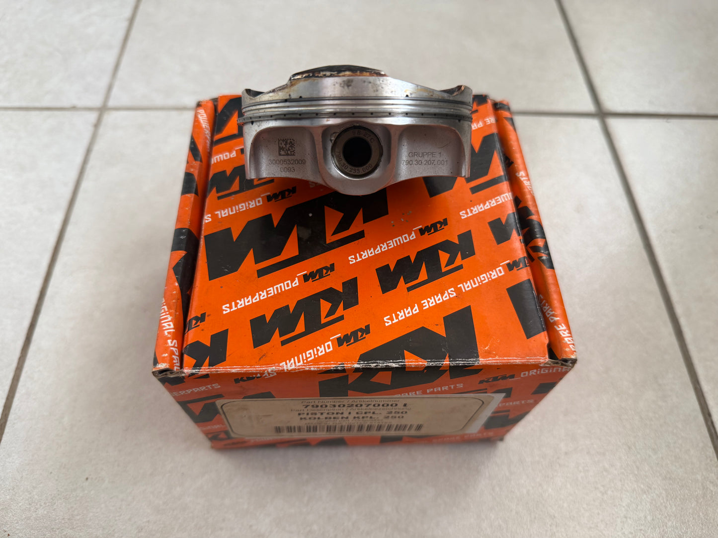 KTM Husqvarna GasGas 250 Piston And Rings Grade I