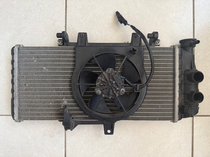 BMW F800GS Adventure Radiator And Cooling Fan With Shroud